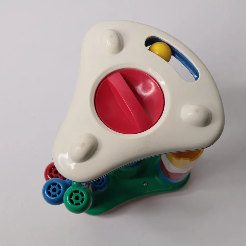 VTG Prime‎ Time Playthings Activity Center Sensory Toy Primary Colors 90s TOMY